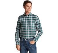 Tommy Hilfiger Flex Poplin Plaid Small RF Shirt Mw0Mw37557 Chemise L/S, Green (Nouveau Green/Allover), XL Homme