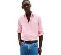 Tommy Hilfiger Chemise Homme Flex Poplin Solid Regular Fit, Rose (Classic Pink), L