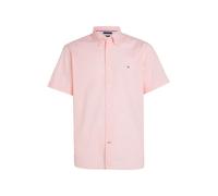 Tommy Hilfiger Chemise Homme Manches Courtes, Rose (Pink Crystal / Optic White), S