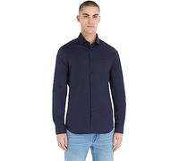 Tommy Hilfiger Chemise Homme Manches Longues, Bleu (Navy Blazer), 41