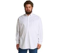 Tommy Hilfiger Chemise Homme Poplin Polka Dot en Coton, Blanc (Optic White/Navy Dot), XXL