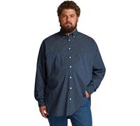 Tommy Hilfiger Chemise Homme Poplin Polka Dot en Coton, Bleu (Night Sky / Multi Dot), 3XL