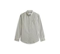 TOMMY HILFIGER Chemise kaki / blanc, Taille M