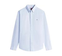 Tommy Hilfiger - Chemise Oxford avec Logo Brodé - Homme - Chemises - Bleu - Taille: M