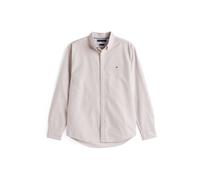 Tommy Hilfiger Mw0mw35774 Oxford Long Sleeve Shirt Beige 2XL Homme