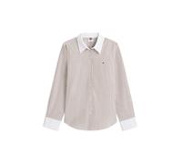 TOMMY HILFIGER Chemisier 'ESS' beige / marron / blanc, Taille XL