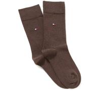 Tommy Hilfiger Children Sock Th Basic 2p Chaussettes, Marron (262 Broker Brown), FR: 27/30 (Taille Fabricant: 27-30) (Lot de 2) Mixte Enfant