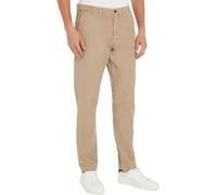 Tommy Hilfiger Chino Bleecker Structure GMD MW0MW33910 Pantalons tissés, Beige (Batique Khaki), 32W / 34L Homme