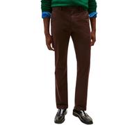 Tommy Hilfiger Chino Homme Core Denton Essential Twill Straight Fit, Marron (Dark Brown), 36W/33L