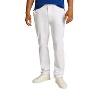 Tommy Hilfiger Chino Homme Denton Chino Satin Straight Fit, Blanc (Th Optic White), 34W/30L