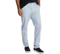Tommy Hilfiger Chino Homme Denton Chino Satin Straight Fit, Bleu (Breezy Blue), 36W/32L