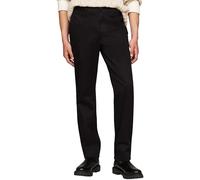 Tommy Hilfiger Chino Homme Denton Chino Satin Straight Fit, Noir (Black), 34W/36L