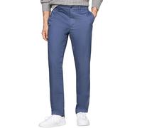 Tommy Hilfiger Men Chino Denton Printed Structure MW0MW35637 Blue (Aegean Sea) 36W / 36L