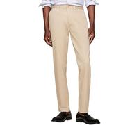 Tommy Hilfiger Chino Homme Tapered Fit, Beige (Batique Khaki), 34W/34L