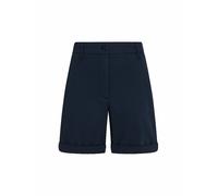 Tommy Hilfiger Short Chino Femme Mom Fit, Bleu (Dark Night Navy), 42