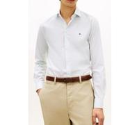 Tommy Hilfiger ine Line Stripe Shirt Crushed Mint Taille: 42 | Chemises d'affaires Outlet | Homme | Cyan