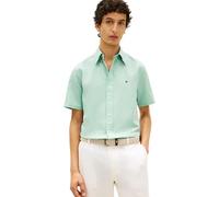 Tommy Hilfiger Cl Linen Blend Solid SS RF Sht Mw0mw42450 Chemise S/S Homme