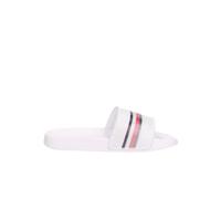 TOMMY HILFIGER - Claquettes - blanche - Blanc - 39 - Chaussures 36