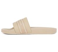 Tommy Hilfiger Claquettes Femme Poolslide With Webbing Élégantes, Beige (Horseradish), 41