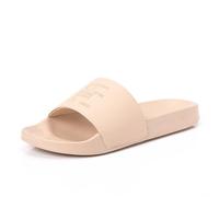 Tommy Hilfiger Claquettes Femme Th Embroidered Slide Sandales de Bain, Beige (Misty Blush), 41