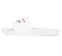 Tommy Hilfiger Claquettes Homme Flags avec Logo, Blanc (White), 40
