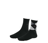 Tommy Hilfiger - Chaussettes - 5 Den - Lot de 2 - Femme - Noir - FR: 35 (Taille fabricant: 35/38)