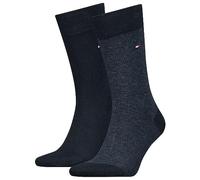 Tommy Hilfiger Classic Chaussettes, Bleu Marine, 39/42 (Lot de 2) Homme