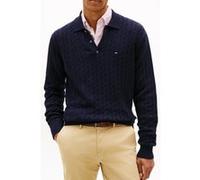 Tommy Hilfiger Classic Cotton Cable Navy Blue Taille: XL | Pulls Outlet | Homme | Bleu