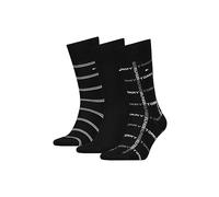 Tommy Hilfiger CLSSC Sock, Black, 43/46 (Lot de 3) Homme