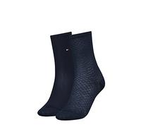 Tommy Hilfiger CLSSC Sock, Navy, 39/42 (Lot de 2) Femme