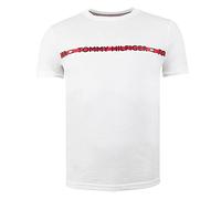 Tommy Hilfiger CN SS Tee Logo, T-Shirts S/S Femme, White,