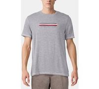 Tommy Hilfiger CN SS Tee UM0UM02348 T-Shirts Manches Courtes, Gris (Medium Grey Heather), L Homme
