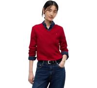 Tommy Hilfiger Co Cable Fine GG V-NK Ls SWT Ww0ww44987 Pull-Over Femme (Lot de 1)
