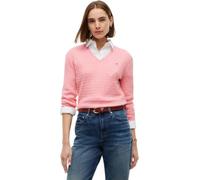 Tommy Hilfiger Co Cable Fine GG V-NK Ls SWT Ww0ww44987 Pull-Over Femme (Lot de 1)
