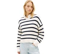 Tommy Hilfiger Co Cable Mid GG RLX Ls V-NK SWT Ww0ww48433 Pull-Over Femme (Lot de 1)