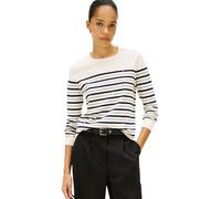 Tommy Hilfiger CO Jersey Fine GG LS C-NK SWT WW0WW44984 Pull pour Femme, Noir (Calico/Dark Night Navy Multi STP), L, Noir (Calico/Dark Night Navy Multi STP), L