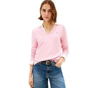 Tommy Hilfiger Co Jersey Stitch V-NK Sweater Ww0Ww40098 Pull-Over, Pink (Bonita Pink), M Women's