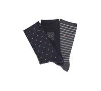 TOMMY HILFIGER Coffret cadeau de 3 paires de chaussettes bleu marine bleu marine | 39-42