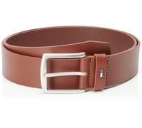 Tommy Hilfiger Coffret Cadeau Homme Denton Ceinture, Marron (Cognac), 110 cm