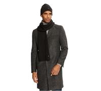 Tommy Hilfiger Coffret Cadeau Homme Flag Pima Cotton Bonnet & Écharpe, Noir (Black), Taille Unique