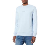 Tommy Hilfiger Col Ras du Cou avec Logo Tommy WCC pour Homme, Bleu (Breezy Blue), M