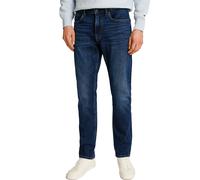Tommy Hilfiger Straight Denton Jeans Washes Droit, Denim (Dark Blue), 32W / 32L Homme