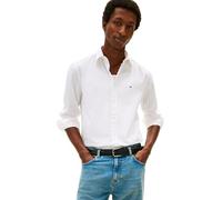 Tommy Hilfiger Core Flex Popeline Solid RF Shirt MW0MW39988 Chemise L/S, Blanc, L, Blanc (Blanc), L