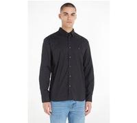 Tommy Hilfiger Core Flex Poplin Classic Fit Casual Shirt Black Taille: XS | Casual chemises Outlet | Homme | Le Noir