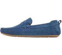 Tommy Hilfiger Core Hilfiegr Suede Driver FM0FM05789 Chaussures de conducteur pour Homme, Bleu (mer Égée), Pointure 40