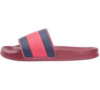 Tommy Hilfiger Claquettes de piscine Core Hilfiger Flag FM0FM05798 pour homme, rouge (rouge régate), pointure 41