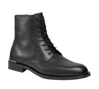 Tommy Hilfiger Core Rwb Hilfiger Lth Lce Bottines Chelsea pour homme Noir, Noir , 41 EU