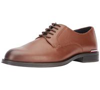 Tommy Hilfiger Core RWB Hilfiger T LTH Chaussure Fm0fm04901 Derby pour Homme, Marron Cognac d'hiver, 46 EU