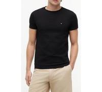 Tommy Hilfiger Core Stretch Slim C-neck Black Taille: XXL | T-Shirts Outlet | Homme | Le Noir