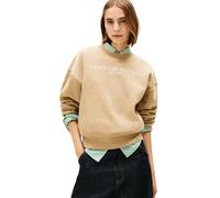 Tommy Hilfiger Corp Logo Mdrn Swtsrt Ww0Ww47831 Sweat-Shirt à Enfiler, Beige (Driftwood Taupe), 3XL Grande Taille Femme